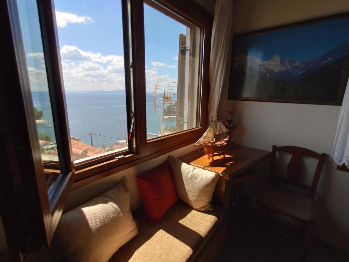 The Pagasetic Balcony - Magestic Sea Cottage โวโลส ภายนอก รูปภาพ