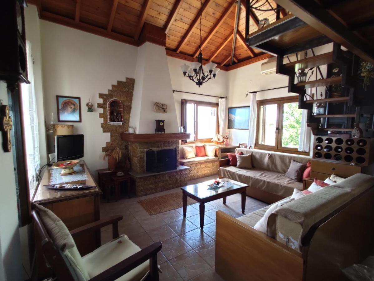 The Pagasetic Balcony - Magestic Sea Cottage โวโลส ภายนอก รูปภาพ